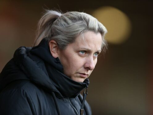 Aston Villa boss Carla Ward (Nigel French/PA)