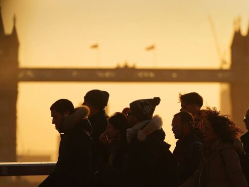 The UK economy returned to growth at the start of the year, according to official figures (Victoria Jones/PA)
