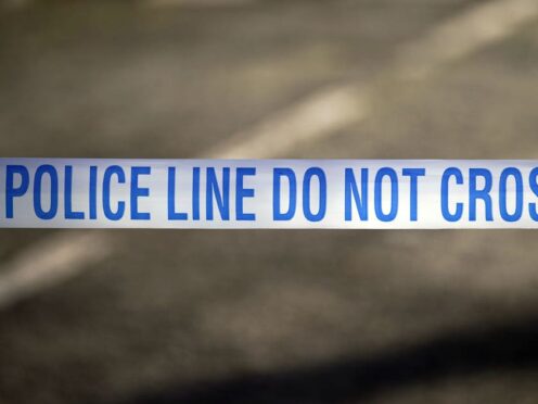 Police arrested a 33-year-old man at the scene and he remains in custody (Peter Byrne/PA)