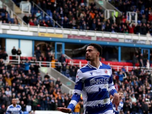Harvey Knibbs bagged a brace for Reading (Steven Paston/PA)