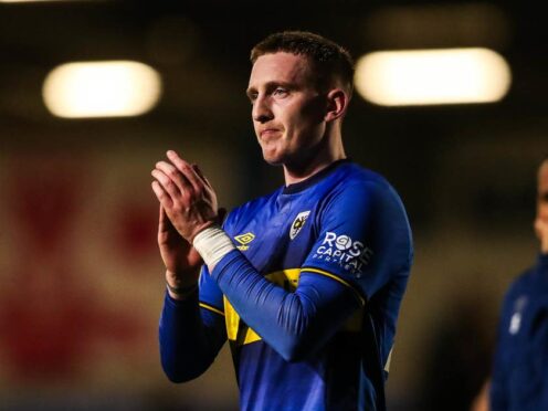 Ronan Curtis snatched the points for AFC Wimbledon (Rhianna Chadwick/PA)
