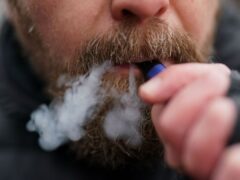 The Government is to introduce a new tax on vapes in a bid to discourage non-smokers from taking up the habit (Jacob King/PA)
