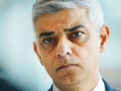 A Government minister has distanced himself from a Conservative Party advert attacking London Mayor Sadiq Khan’s record on crime (Victoria Jones/PA)