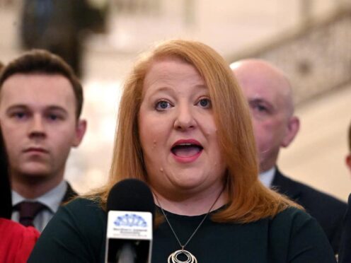 Stormont Justice Minister Naomi Long has pledged to progress a pay award for police officers ‘as quickly as possible’ (Oliver McVeigh/PA)