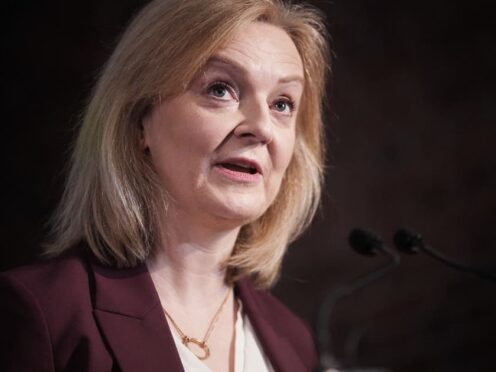 Former prime minister Liz Truss has proposed changing the law to define sex as ‘biological sex’, but MPs appear to be trying to prevent her Bill being debated by using up parliamentary time on other matters. (Victoria Jones/PA)
