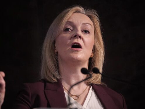 Former prime minister Liz Truss’s attempts to reform the law on transgender people ran out of time in the Commons. (Victoria Jones/PA)