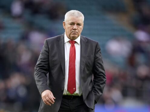 Wales head coach Warren Gatland welcomes pressure (Andrew Matthews/PA)