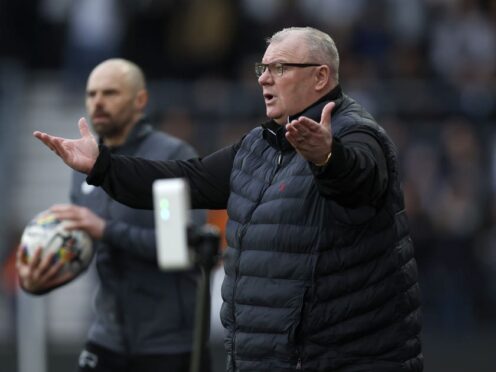 Stevenage manager Steve Evans saw his side beaten at home by Leyton Orient (Nigel French/PA)