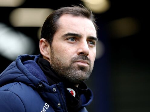 Reading manager Ruben Selles during the Sky Bet League One match at Fratton Park, Portsmouth. Picture date: Saturday February 17, 2024.