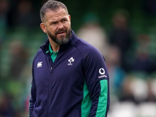 Ireland head coach Andy Farrell has turned his attention to England (Brian Lawless/PA)