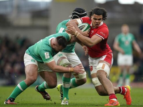 Mackenzie Martin made his Wales debut against Ireland (Niall Carson/PA)