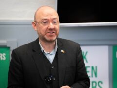 Patrick Harvie discussed the Housing Bill (James Manning/PA)