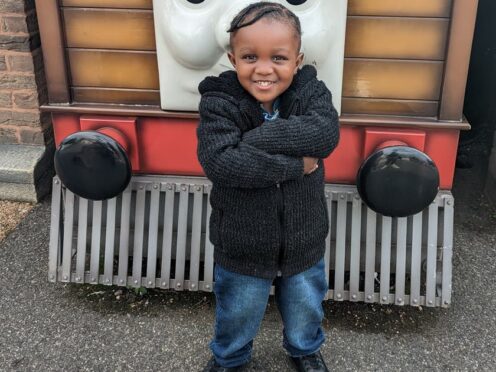 Dwelaniyah Robinson, three, who was murdered by his mother Christina (Durham Police/PA)