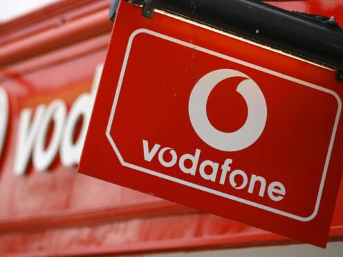 Vodafone is to sell its Italian business to Swisscom (Yui Mok/PA)