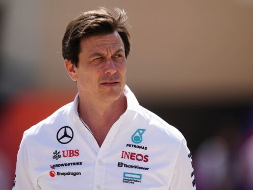 Mercedes team principal Toto Wolff in Bahrain (David Davies/PA)