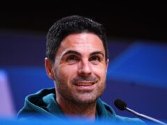 Arsenal boss Mikel Arteta credited his staff and players’ efforts after his manager of the month award (Bradley Collyer/PA)