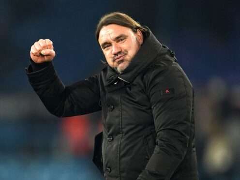 Leeds manager Daniel Farke saw his side claim the spoils at Sheffield Wednesday (Mike Egerton/PA)