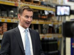Chancellor Jeremy Hunt insisted his measures were designed to reward work and would encourage more people into jobs (Kirsty Wigglesworth/PA)