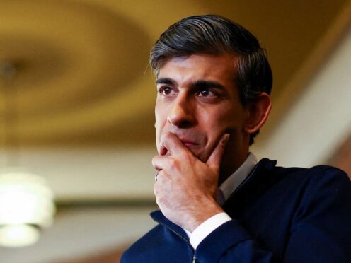 Noise about Prime Minister Rishi Sunak leadership has grown louder in Westminster (Carl Recine/PA)