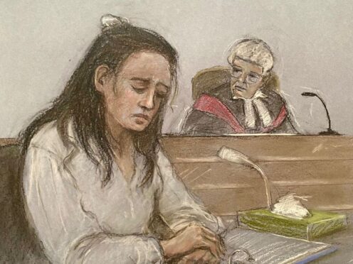 Constance Marten gave evidence at the Old Bailey, where she is on trial (Elizabeth Cook/PA)