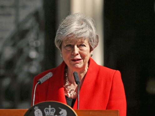 Theresa May was PM for three years (Yui Mok/PA)