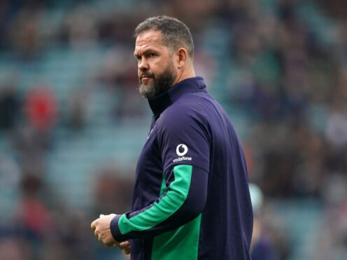Head coach Andy Farrell was eager to put Ireland’s defeat to England in perspective (Mike Egerton/PA)