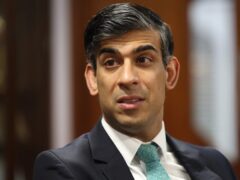 Rishi Sunak is under pressure over the remarks reportedly made by Tory donor Frank Hester (Daniel Leal/PA)