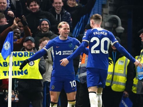 Mykhaylo Mudryk scored a brilliant goal as Chelsea beat Newcastle 3-1 at Stamford Bridge (John Walton/PA)