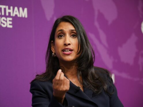 Claire Coutinho said Labour’s plans are ‘mad, bad and dangerous’ (Yui Mok/PA)
