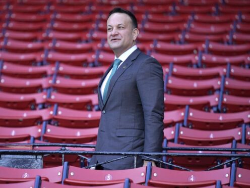Leo Varadkar visited the home of the Boston Red Sox (Niall Carson/PA)