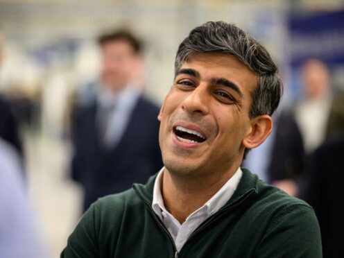 Rishi Sunak said he has ‘confidence for the future’ as he battles to shore up his position as Prime Minister (Leon Neal/PA)