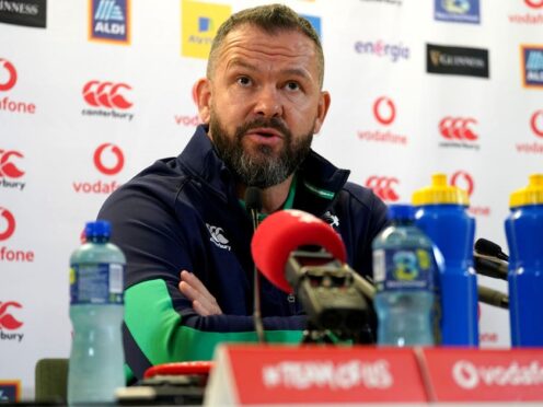 Andy Farrell could guide Ireland to back-to-back titles (Brian Lawless/PA)