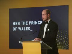 The Prince of Wales making a speech during the Diana Legacy Awards, at the Science Museum in London (Arthur Edwards/The Sun/PA)
