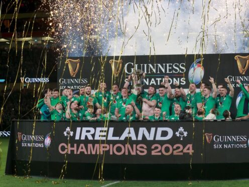 Ireland won back-to-back Six Nations titles (Liam McBurney/PA)