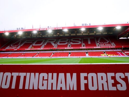 Nottingham Forest have been handed a points deduction (PA)