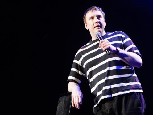 Joe Lycett on stage during A Night of Comedy, the Teenage Cancer Trust show at the Royal Albert Hall, London (Ian West/PA)