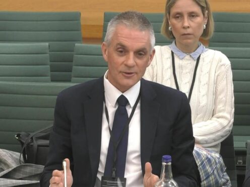 Tim Davie director-general at BBC. (House of Commons/UK Parliament)