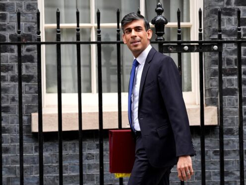 Prime Minister Rishi Sunak has said ‘urgent action’ is needed to avoid the outbreak of famine in Gaza (Stefan Rousseau/PA)