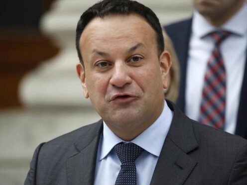 Taoiseach Leo Varadkar released a statement with the prime ministers of Spain, Malta and Slovenia calling for an immediate ceasefire in the Middle East (Nick Bradshaw/PA)