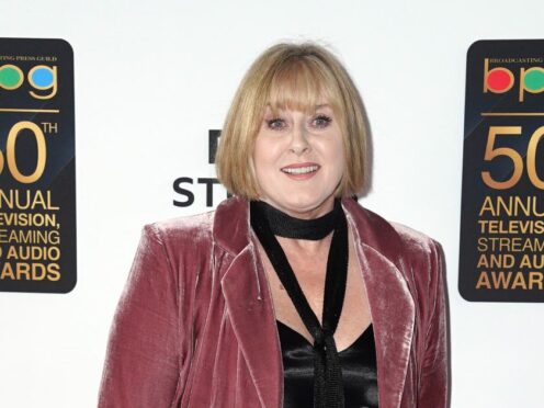 Sarah Lancashire has won the best actress gong at the Broadcasting Press Guild Awards. (Jordan Pettitt/PA)