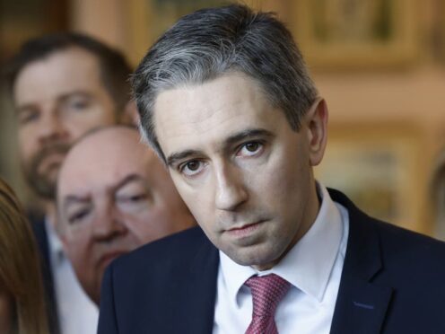 Minister for Further and Higher Education Simon Harris will be confirmed as leader of Fine Gael on Sunday (Nick Bradshaw/PA)