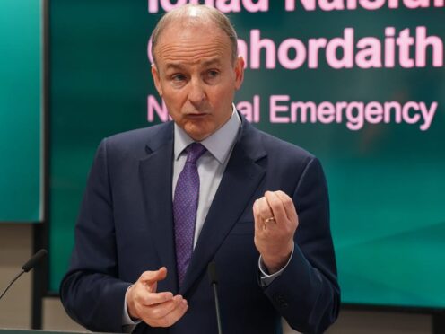 Micheal Martin made his comments at an event in Dublin (Brian Lawless/PA)