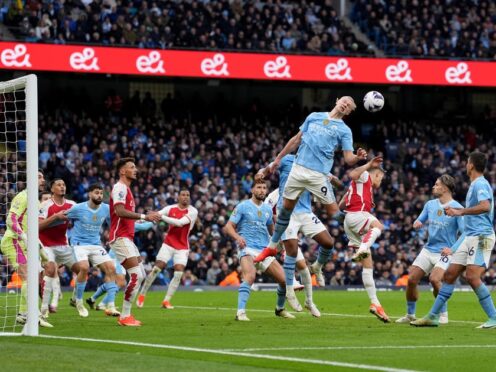 Manchester City and Arsenal shared the points at the Etihad (Martin Rickett/PA)