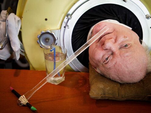 Paul Alexander worked as a lawyer despite being in an iron lung from the age of six (Smiley N. Pool/The Dallas Morning News via AP)