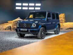 The new G-Class will come with mild-hybrid technology – with a full EV to follow.