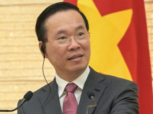 Vo Van Thuong has stepped down after little more than a year (Photo via AP, File)