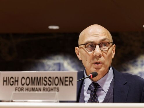 UN High Commissioner for Human Rights Volker Turk (Salvatore Di Nolfi/Keystone/AP)
