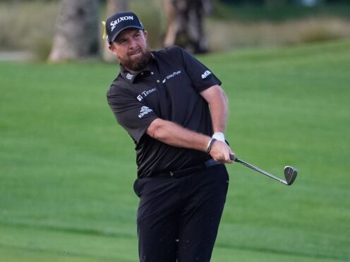Shane Lowry chips from the rough on the third hole during the final round of the Cognizant Classic (Marta Lavandier/ AP)