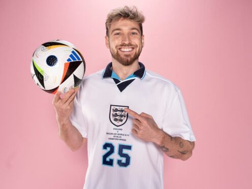Sam Thompson is playing for England at Soccer Aid 2024 (Daniel Hambury/UNICEF UK and Soccer Aid Productions/Stella Pictures/PA))