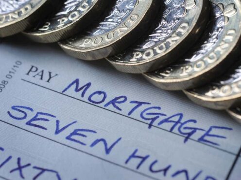 The value of outstanding mortgage balances with arrears jumped by just over 50% in the fourth quarter of 2023 compared with a year earlier, according to Bank of England figures (Alamy/PA)